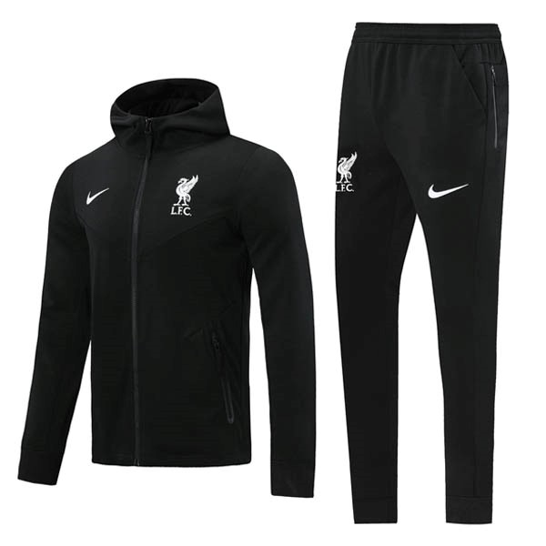 Chaqueta Con Capucha Liverpool 2020-21 Negro